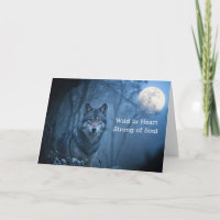 Gelukkige verjaardag mooie sterke wolf