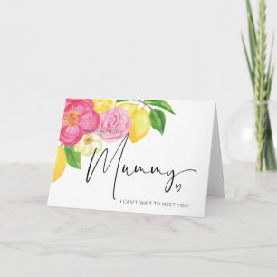 Gelukkige Verjaardag Mummy Mum To Be Baby Bump Zwa Kaart
