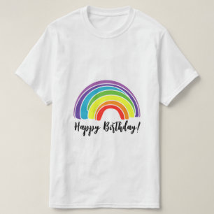 Gelukkige Verjaardag op het Themafeest van de Rege T-shirt