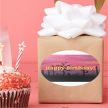 Gelukkige Verjaardag Origineel Kunstwerk (Catctus)