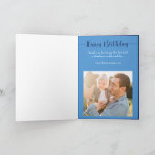 Gelukkige Verjaardag Pap Fotocollage Beste Pap Kaart (Binnen)