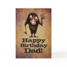Gelukkige verjaardag papa! - Grappige vader Troll