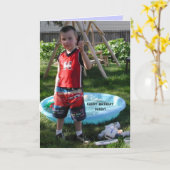 Gelukkige verjaardag papa! kaart (Gele Bloem)