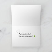 Gelukkige verjaardag Pickleball Speler! Kaart (Binnen)