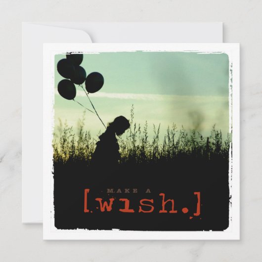 Gelukkige verjaardag platte fotokaart kaart (Voorkant)