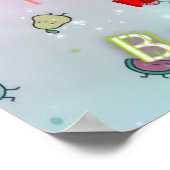 Gelukkige verjaardag poster (Hoek)