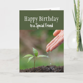 Gelukkige verjaardag Prachtige speciale vriend Kaart