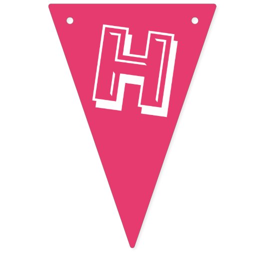 Gelukkige Verjaardag Roze Frosted Animal Cookies C Vlaggetjes (Tweede vlag)