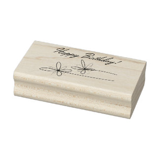 Gelukkige Verjaardag Rubberstempel