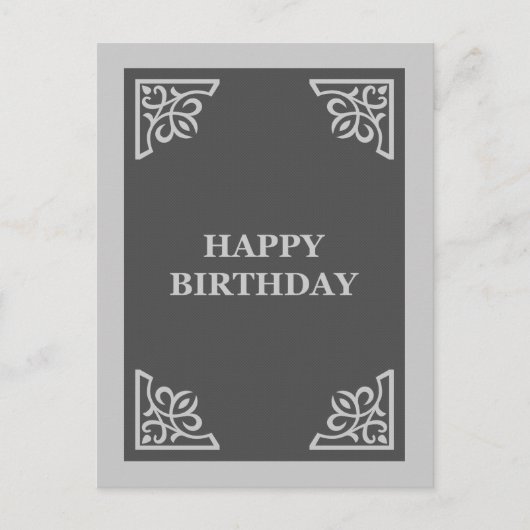 gelukkige verjaardag ( scrapbook ) briefkaart (Voorkant)