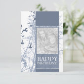 gelukkige verjaardag (silhouscreen) (Staand voorkant)