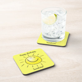 Gelukkige verjaardag, Sunshine! Onderzetter