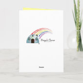 Gelukkige verjaardag tante aan neef kaart (Achterkant)