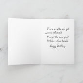 Gelukkige verjaardag tweeling! kaart (Binnen)