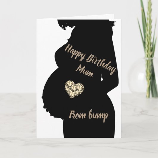 Gelukkige verjaardag van Bump Kaart (Voorkant)