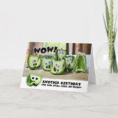 Gelukkige verjaardag van de groep Grappige Googly Kaart (Voorkant)