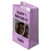 Gelukkige verjaardag van mijn Baby Klein Cadeauzakje (Voorkant Gekanteld)