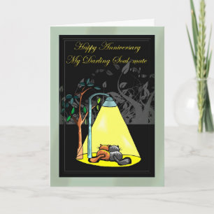 Gelukkige verjaardag van mijn schat Soul-maat Kaart