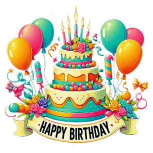 Gelukkige verjaardag vieren in stijl T-shirt