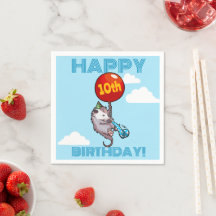 Gelukkige verjaardag! Voeg de Age Opossum & Red Ba