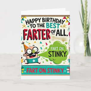 Gelukkige verjaardag voor de beste vader van allem kaart