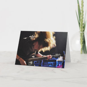 Gelukkige verjaardag voor mijn favoriete gitarist kaart