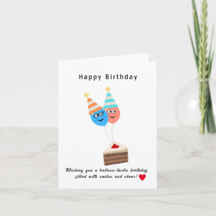 Gelukkige Verjaardag Wensen u ballon-tastic verjaa Feestdagen Kaart