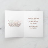 Gelukkige verjaardag zus - Rozenkaart Kaart (Binnen)