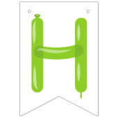 Gelukkige Verjaardagsballonnen met foto Vlaggetjes (Tweede vlag)