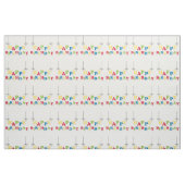 Gelukkige verjaardagsbrieven stof (Fat Quarter)