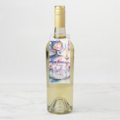 Gelukkige Verjaardagsfee 01 Flessenhanger (Op fles)
