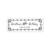 Gelukkige Verjaardagsfee 01 Rubberstempel (Afrduk)