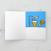 gelukkige verjaardagskaart kaart (Binnen)