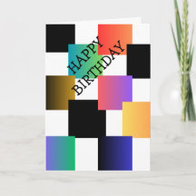 Gelukkige verjaardagskaart