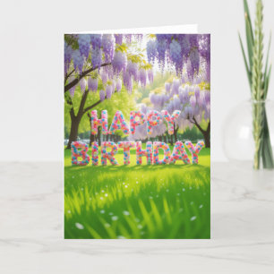 Gelukkige Verjaardagskaart, Verjaardag Kaart, hand Feestdagen Kaart