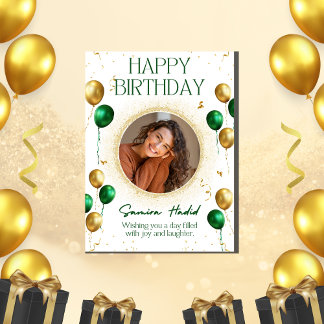 Gelukkige verjaardagskaarten kaart