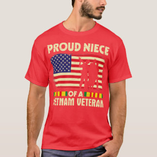 Gelukkige Veteranendag aan me u nichtje 1 T-shirt