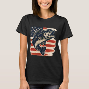 Gelukkige vissen Vissers Grappig vissen T-shirt