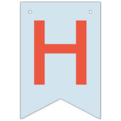 gelukkige vlaggen van 38e verjaardag vlaggetjes (Eerste vlag)