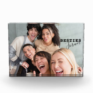 Gelukkige Vriendschapsdag BESTIES FOREVER Fotoblokken