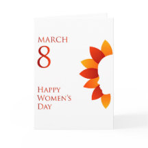 Gelukkige vrouwen dag 8 maart