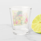 Gelukkige vruchten shot glas (Achterkant)