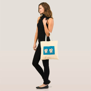 Gelukkige vs Verdrietige Tand Tandheelkundige Zorg Tote Bag
