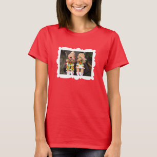 Gelukkige Watermeloen Vrienden Omlijst T-shirt