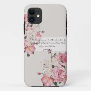 Gelukkige Zegeningen Canvas: Pastel Christelijk iPhone 11 Hoesje