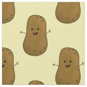 Gelukkige Zoete Aardappel Stof