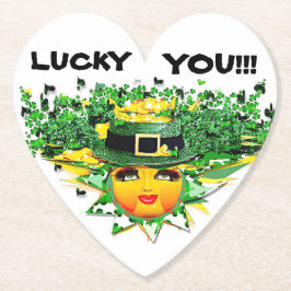 GELUKKIGE ZON! KARTONNEN ONDERZETTERS