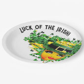 GELUKKIGE ZON! PAPIEREN BORDJE (Gekanteld)