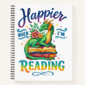 Gelukkiger als ik lees notitieboek (Voorkant)