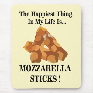 Gelukkigst Ding In Mijn Leven Is Mozzarella Sticks Muismat